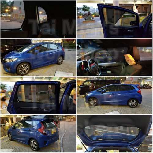 Jazz Fit GK 全車防曬磁石窗網