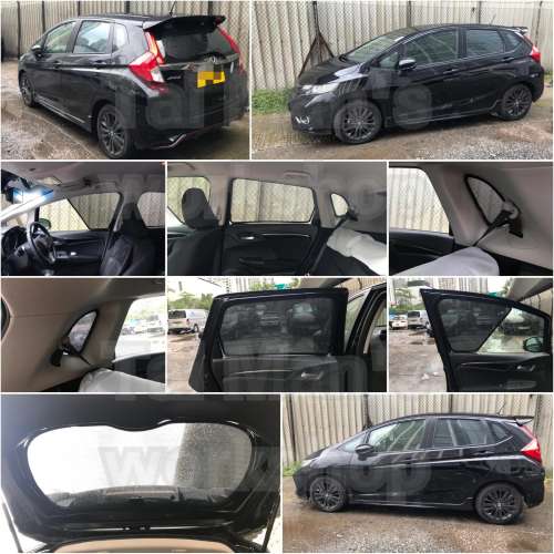 Jazz Fit GK 全車防曬磁石窗網