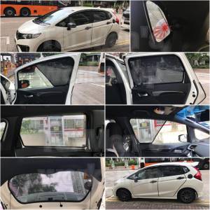 Honda Fit Jazz GK 全車防曬磁石窗網