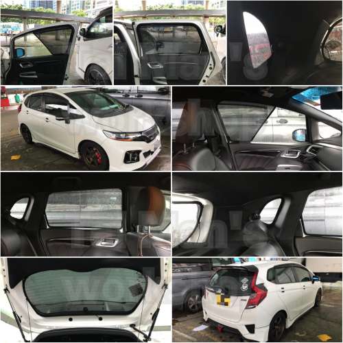 Honda Fit Jazz GK 全車防曬磁石窗網