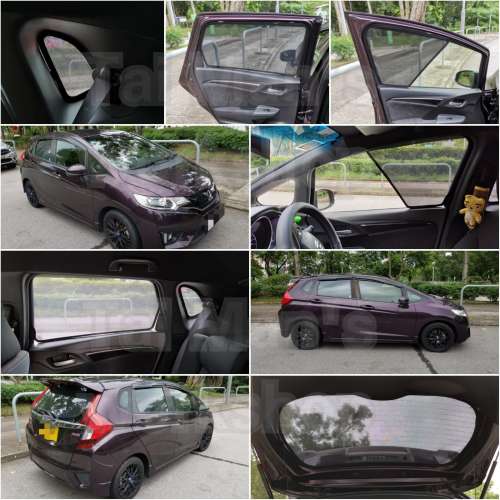 Honda Fit Jazz GK 全車防曬磁石窗網