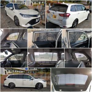 Corolla Fielder 全車防曬磁石窗網