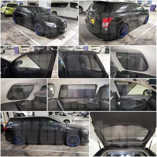 Corolla Fielder 全車防曬磁石窗網