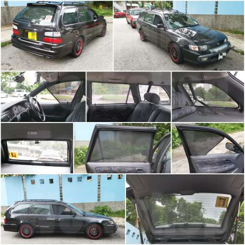 Corolla Fielder 全車防曬磁石窗網