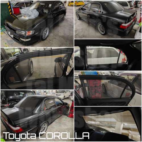 Toyota Corolla Touring Fielder Runx 全車防曬磁石窗網