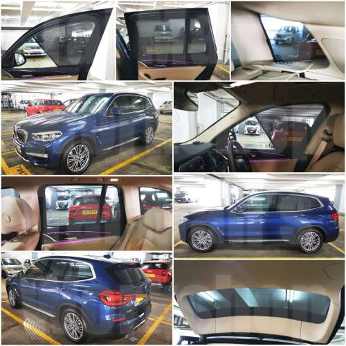 BMW X3 IX3 全車防曬磁石窗網
