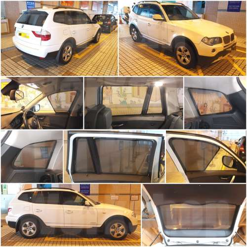 BMW X3 IX3 全車防曬磁石窗網