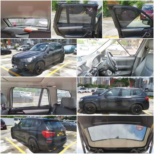 BMW X3 IX3 全車防曬磁石窗網