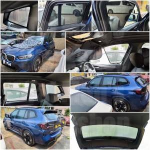 BMW IX3 全車防曬磁石窗網