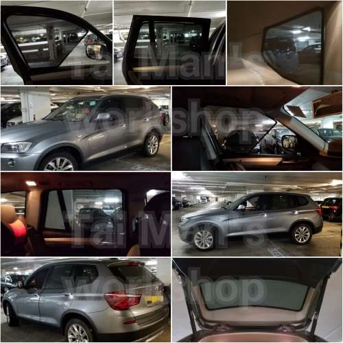 BMW IX3 全車防曬磁石窗網