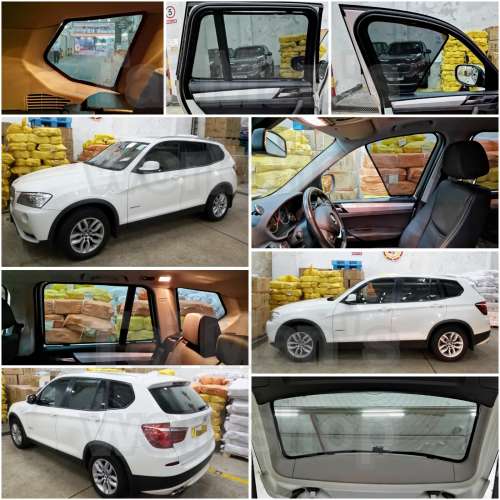 BMW IX3 全車防曬磁石窗網