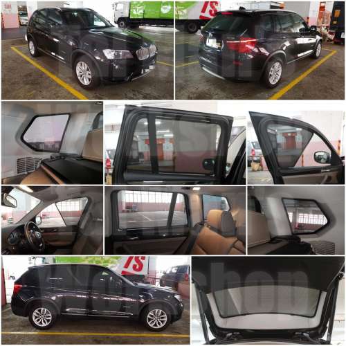 BMW IX3 全車防曬磁石窗網