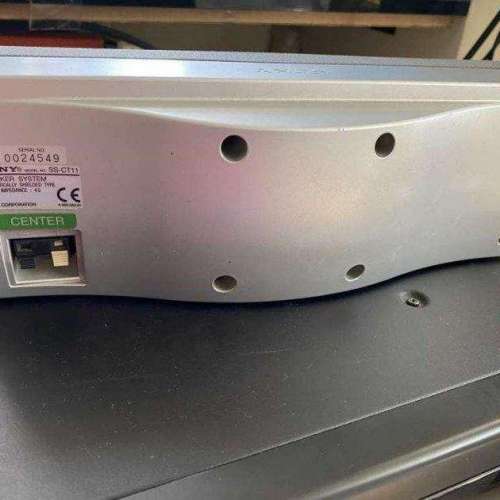 sony 中置喇叭 MAGNETICALLY SHIELDED TYPE 4ohm