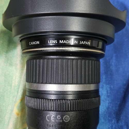 Canon EF-S 10-22mm f/3.5-4.5 USM + 77mm CPL filter