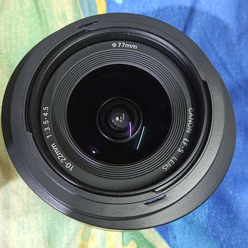 Canon EF-S 10-22mm f/3.5-4.5 USM + 77mm CPL filter