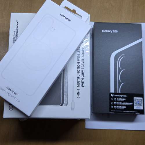 SAMSUNG S26 12+512 白色 全新 有購買單