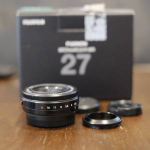 Fujifilm 富士 XF 27mm f2.8  27 2.8 27/2.8 R WR 鏡頭