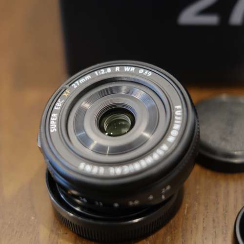 Fujifilm 富士 XF 27mm f2.8  27 2.8 27/2.8 R WR 鏡頭
