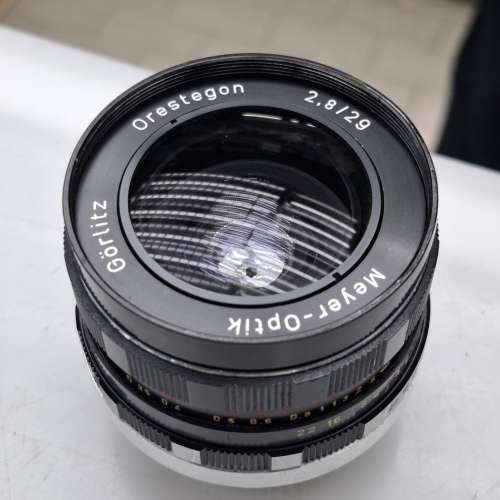 MEYER-OPTIK GORLITZ ORESTAGON 29MM F2.8 NIKON MOUNT