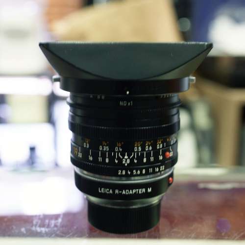Leica Elmarit-R 19mm F/2.8 Rom V2