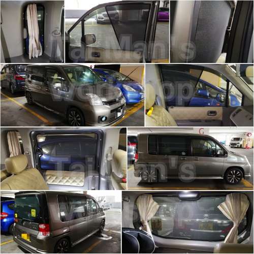 Honda Mobilio 全車防曬磁石窗網