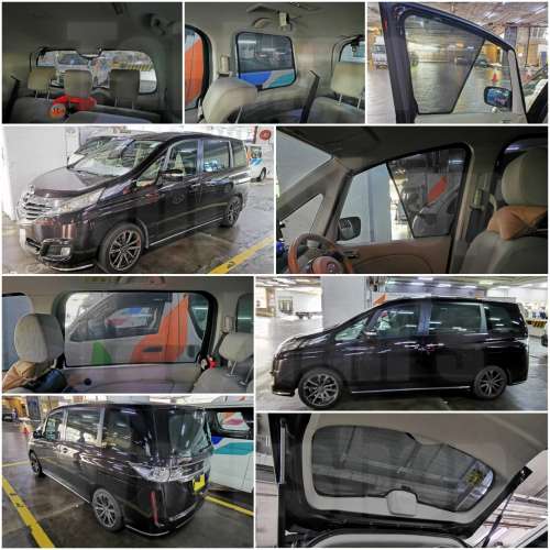 Mazda Biante 全車防曬磁石窗網