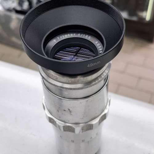 CARL ZEISS JENA TRIOTAR 135MM F4 T M42 MOUNT