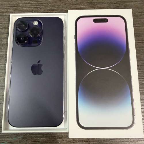 iPhone 14pro 512gb,港行雙卡極新，冇修冇拆，所有原裝，所有功能正常！