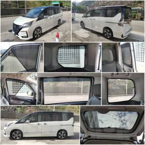 Serena Epower 全車防曬磁石窗網