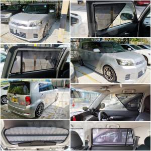 Toyota Rumion 全車防曬磁石窗網