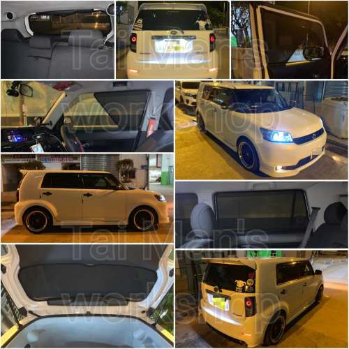 Toyota Rumion 全車防曬磁石窗網