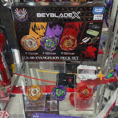 (接受預訂) TAKARA TOMY🇯🇵BEYBLADE X - Evangelion Deck Set 🤖 新世紀福音戰士陀...