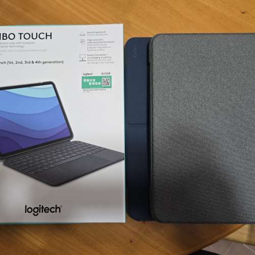 Logitec Combo Touch 11吋 ipad pro keyboard cover