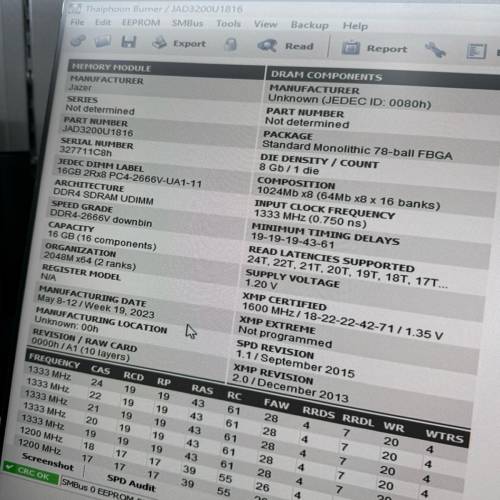 雜牌DDR4 16G 3200 + Gigabyte Z390 Aorus Elite