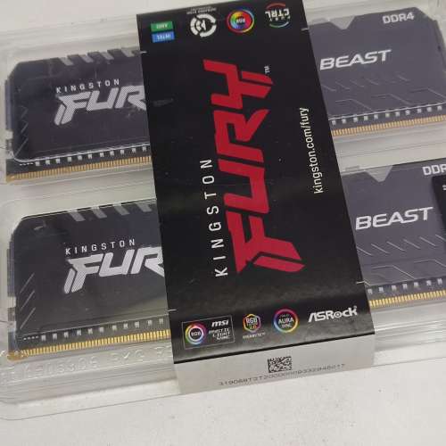 Kingston Fury Beast DDR4 16GB (8x2)