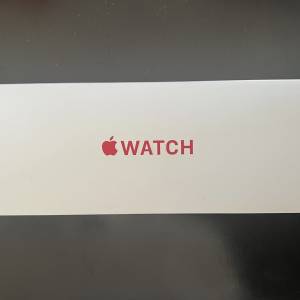 最後一隻 全新未開封 香港行貨有一年保養 Apple Watch 9 45mm LTE 紅色 香港行貨