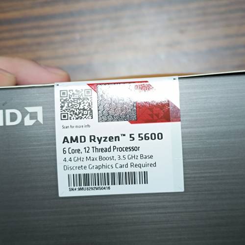 全新AMD R5 5600