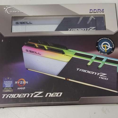 全新 G.Skill Trident Z Neo RGB 32GB (2x16GB) D4-3600C18