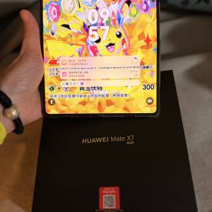 Huawei mate X7 港行雲白色 16+512