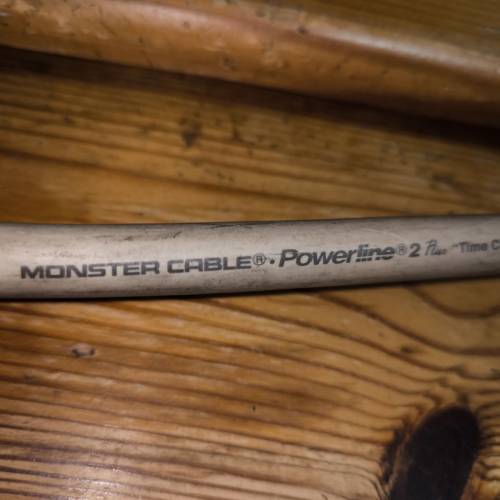 Monster Cable Power line 2 Plus 喇叭線