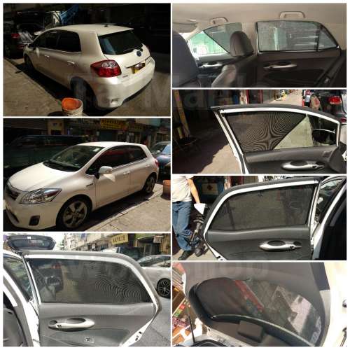 Toyota Auris 全車防曬磁石窗網