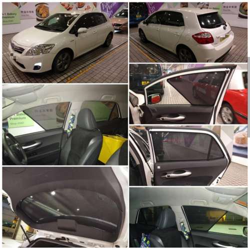 Toyota Auris 全車防曬磁石窗網