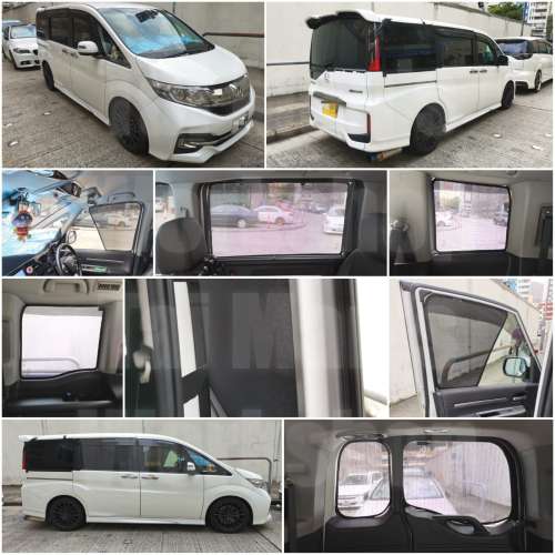 Honda Stepwgn RP 全車防曬磁石窗網