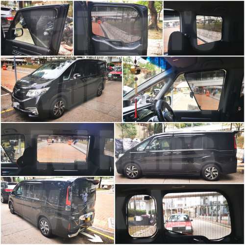 Honda Stepwgn RP 全車防曬磁石窗網