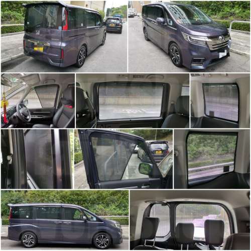 Honda Stepwgn RP 全車防曬磁石窗網