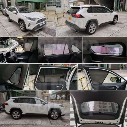 Toyota RAV4 全車防曬磁石窗網