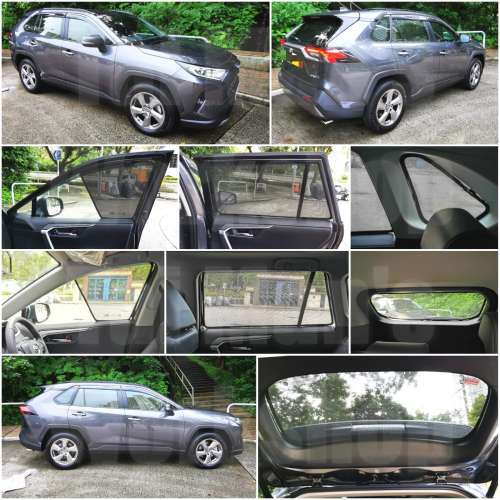 RAV4 Hynrid 全車防曬磁石窗網