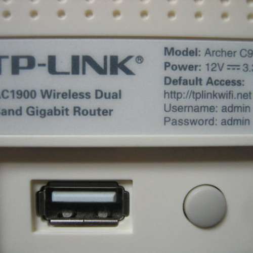 TP-LINK AC1900 Wireless Gigabit Router (Model: Archer C9){已更新F/W至最新版本}...