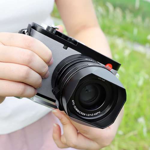 HAOGE Metal Lens Hood For Leica Q3-43 金屬遮光罩 (LH-LQ343B)