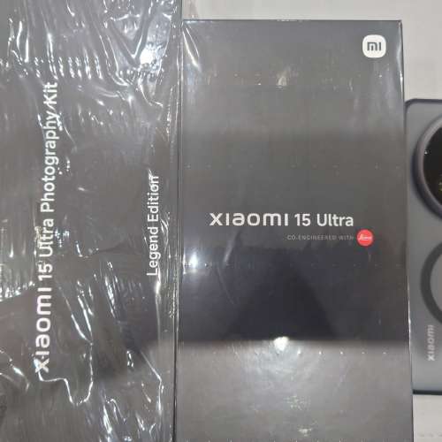 Xiaomi 小米15 Ultra 連legend edition攝影套件